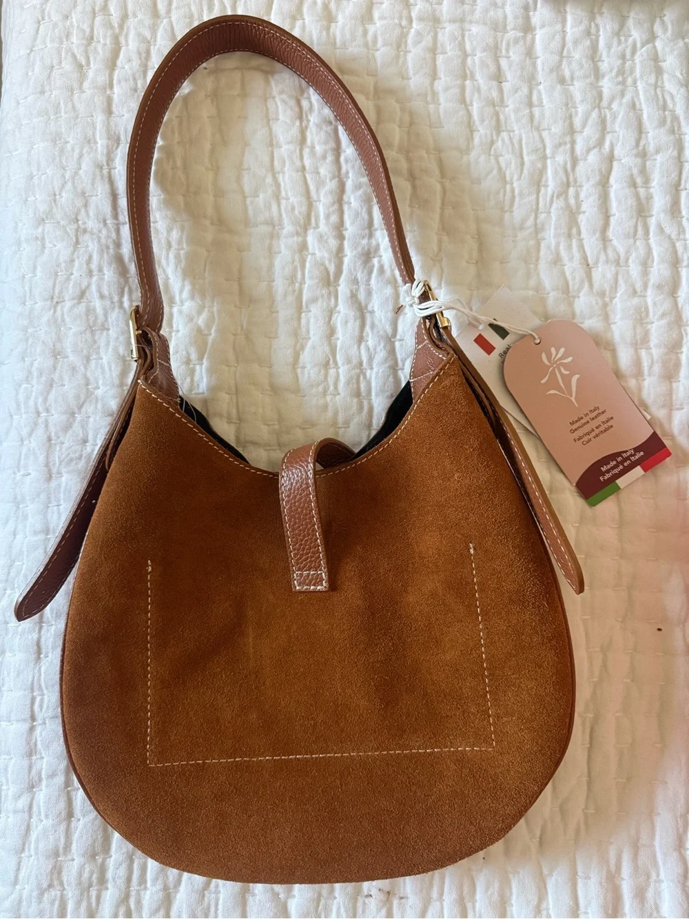 ISADORA Made In Italy Suede Mini bag